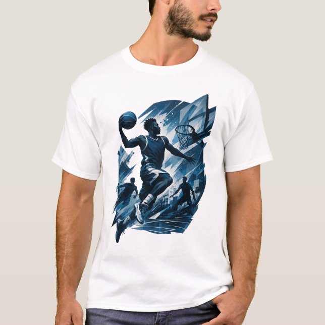 Camiseta Moderna de Basquete | Estilo Atlético de  (Frente)