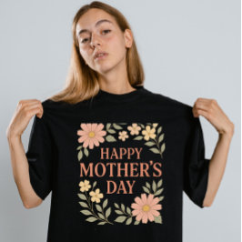 Camiseta moderna do Dia das Mães Roteiro