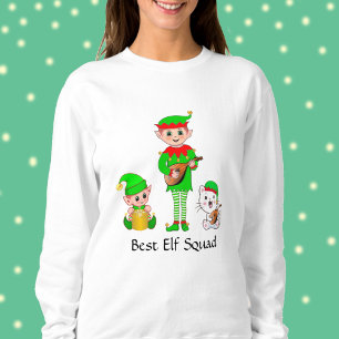 Camiseta Moderna do Melhor Esquadrão de Elfos de N
