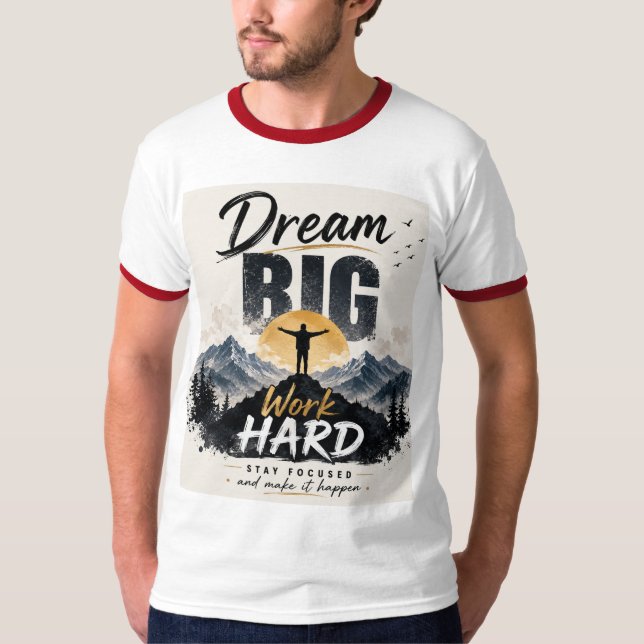 Camiseta Moderna Elegante Confortável (Frente)