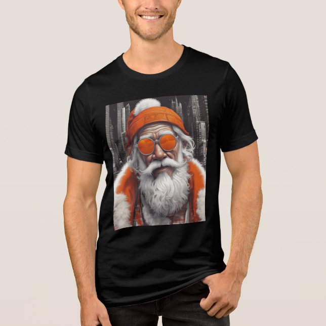 Camiseta moderna Legal do Papai Noel | Hoodie (Frente)