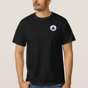Camiseta Moderna Retro Feliz de Geometria - Street