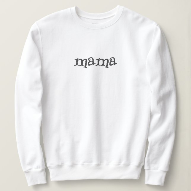 Camiseta moderna simples de mãe presente para a me (Frente do Design)