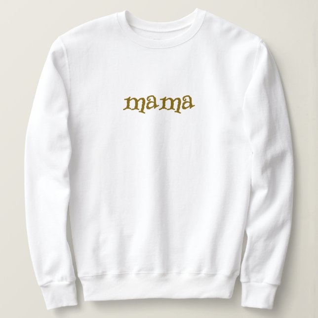 Camiseta moderna simples para a melhor mãe (Frente do Design)