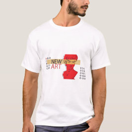 Camiseta Moderno assume um busto clássico