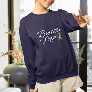 Camiseta Moderno Bernês Mãe Dando Presente Cão de Montanha