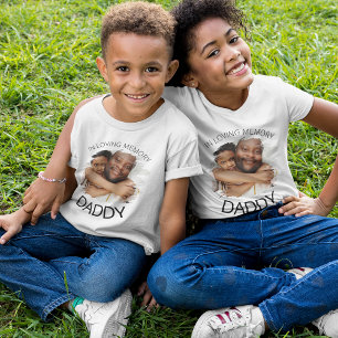 Camiseta Moderno Crianças Foto Borrada Memorial