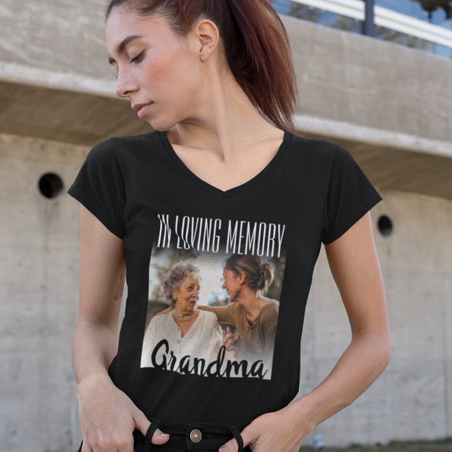 Camiseta Moderno | Em Memória Carinhosa | Foto  (Criador carregado)
