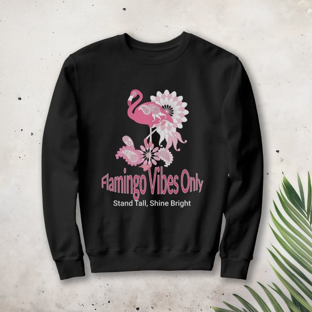 Camiseta Moderno Flamingo Rosa Pássaro Tropical Caprichoso  (Criador carregado)