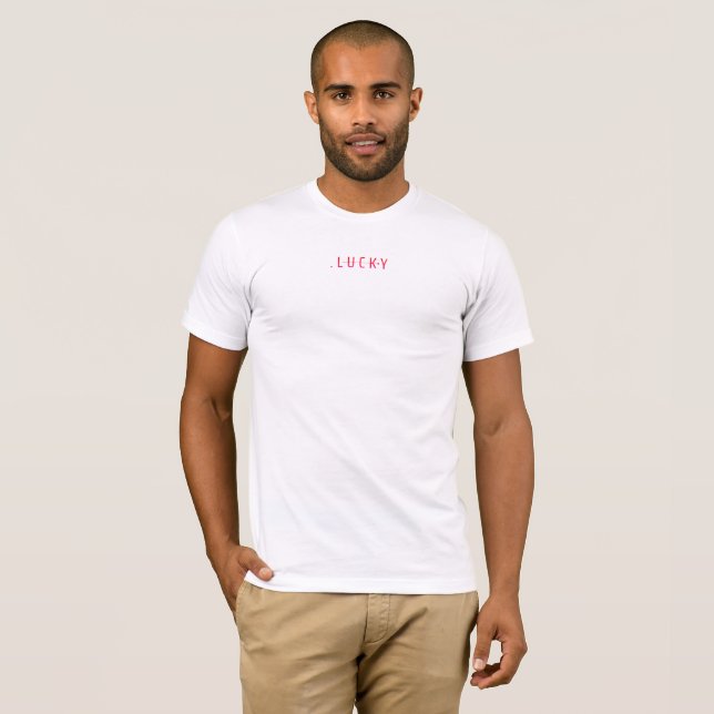 Camiseta Moderno Legal Sortudo (Frente Completa)