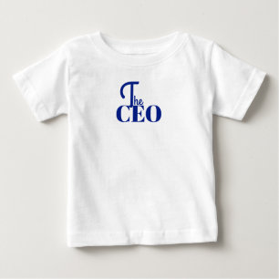 Camiseta Moderno Minimal O CEO Azul