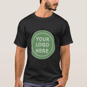 Camiseta moderno, minimalista e elegante personalizado