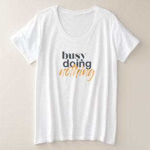 Camiseta Moderno, moderno, design urbano de Busy Fazendo Na