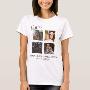 Camiseta Moderno   Personalizado   Besties   4 Foto