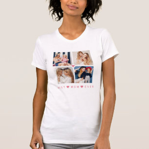 Camiseta Moderno Personalizado 'Melhor Mãe do Mundo' 4 Foto