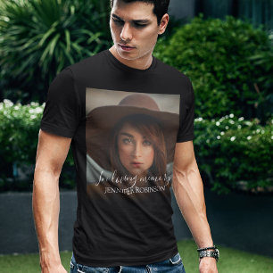 Camiseta Moderno Personalizado Na Memória Adorável   Memori