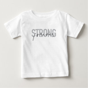 Camiseta Moderno, simples, design elegante chique Forte par