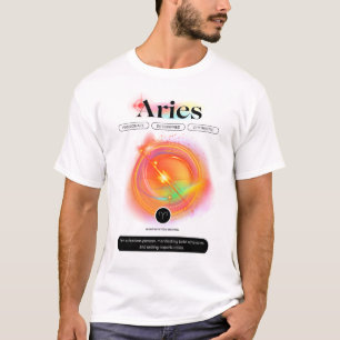 Camiseta Moderno - Sinal Zodiac - Cota ARIES   Elemento Fog