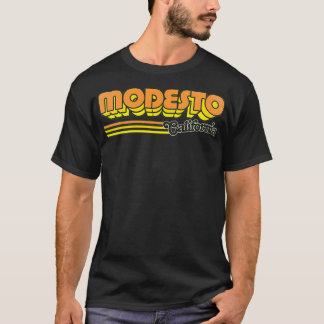 Camiseta Modesto CA City Stripes