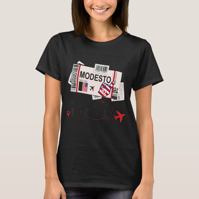 Camiseta Modesto Modesto Embarque (Frente)