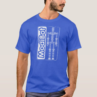 Camiseta ModiBot "construção seus próprios" T do boneco de