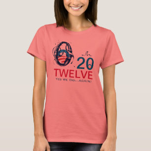 Camiseta Modificação Obama 2012 sim nós fizemos outra ve