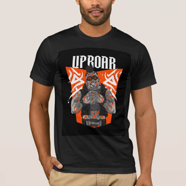 Camiseta Modo ALVOROÇO: Desencadeie a Fera (Frente)