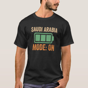 Camiseta Modo Arábia Saudita na bateria