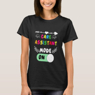 Camiseta Modo Assistente De Cuidados Em Casas De Cuidados M