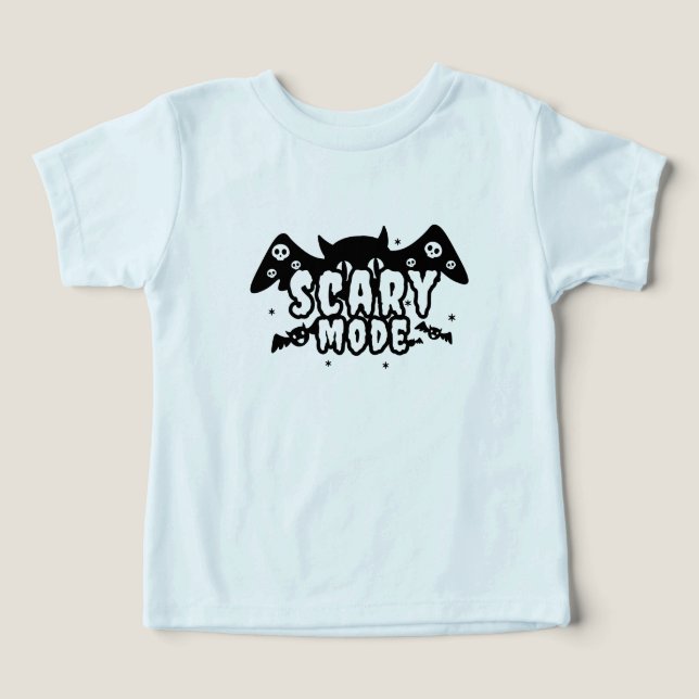 Camiseta Modo Assustador  (Design frontal)