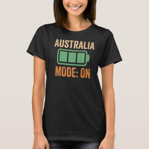 Camiseta Modo Austrália na bateria