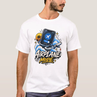 Camiseta Modo Avião Desconectar para Reconectar