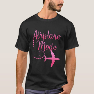 Camiseta Modo Avião Viagem Férias Para