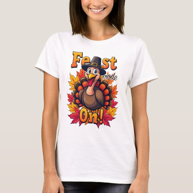 Camiseta Modo banquete Ativado! (Frente)