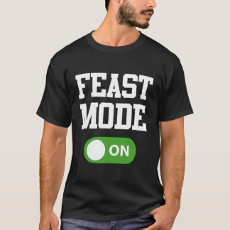 Camiseta Modo banquete No Excelente E Ação De Graças Simple