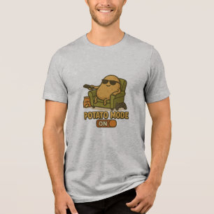 Camiseta Modo Batata – Vida Preguiçosa Ativada