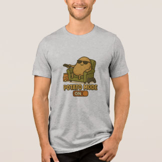 Camiseta Modo Batata – Vida Preguiçosa Ativada