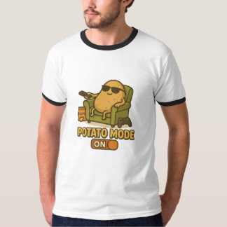 Camiseta Modo Batata – Vida Preguiçosa Ativada