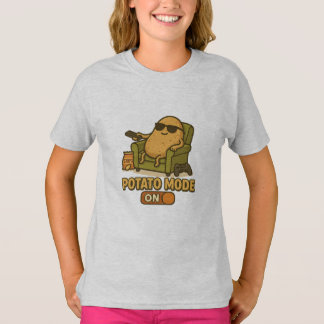 Camiseta Modo Batata – Vida Preguiçosa Ativada
