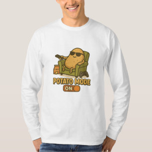 Camiseta Modo Batata – Vida Preguiçosa Ativada