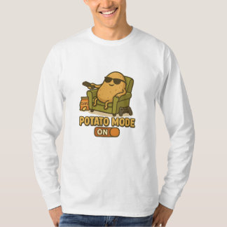 Camiseta Modo Batata – Vida Preguiçosa Ativada