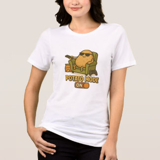 Camiseta Modo Batata – Vida Preguiçosa Ativada