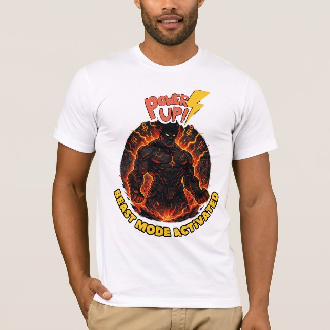 Camiseta Modo Beast Ativado (Frente)