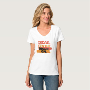 Camiseta Modo Caçador de Ofertas Ativado – Comprador Divert