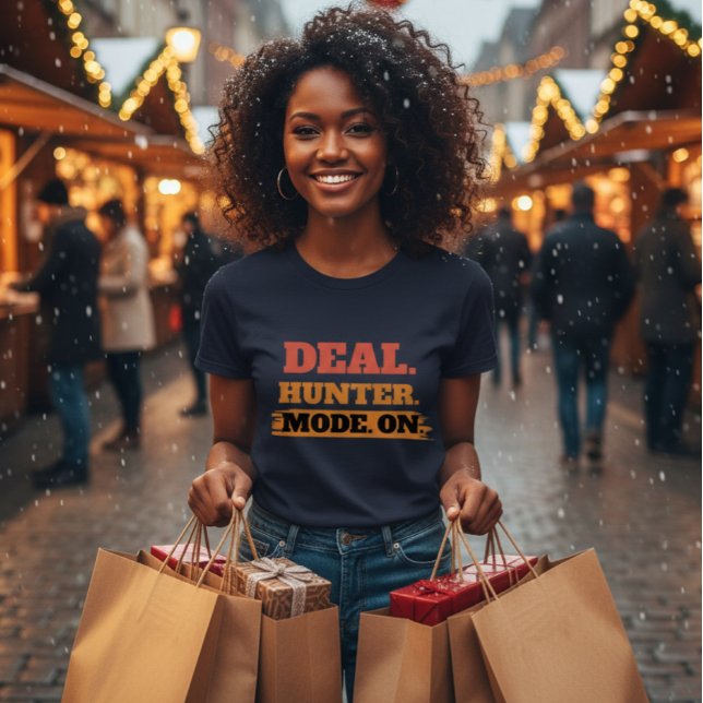 Camiseta Modo Caçador de Ofertas Ativado – Comprador Divert (Criador carregado)