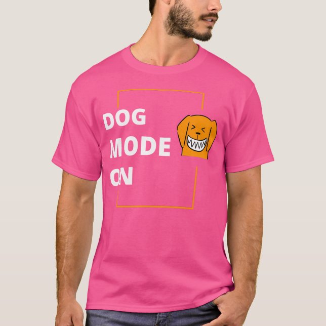 Camiseta Modo Cachorro Ativado (Frente)