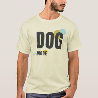 Camiseta MODO CÃO | Design Gráfico Moderno para Amantes de 