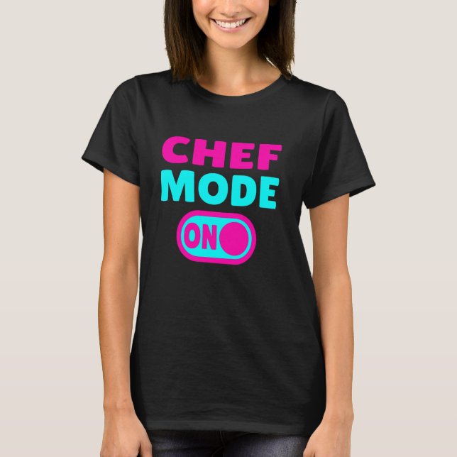 Camiseta Modo Chef ON (Frente)
