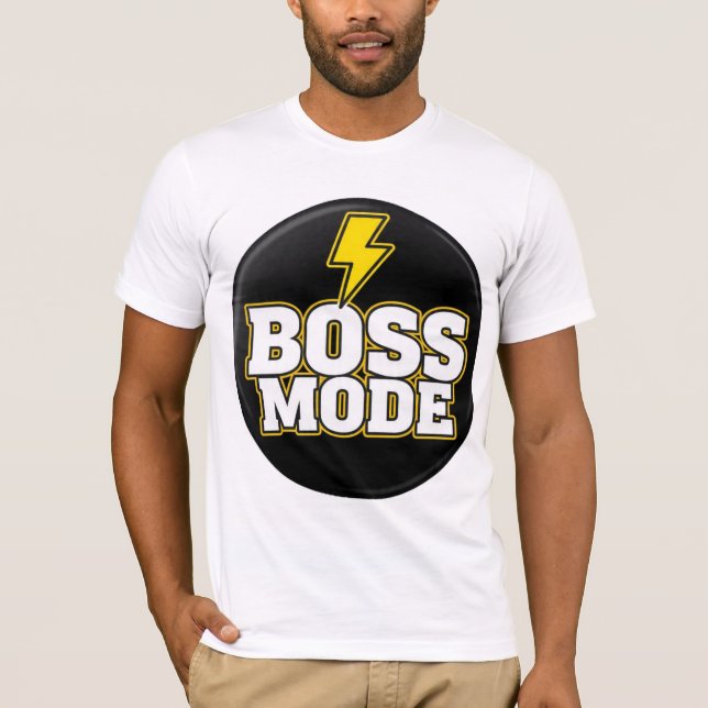 Camiseta 'Modo Chefe' (Frente)