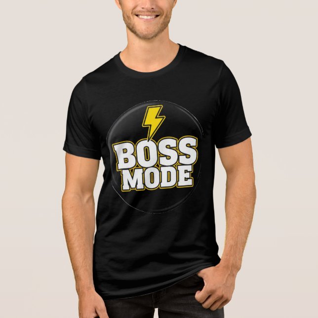 Camiseta 'Modo Chefe' (Frente)